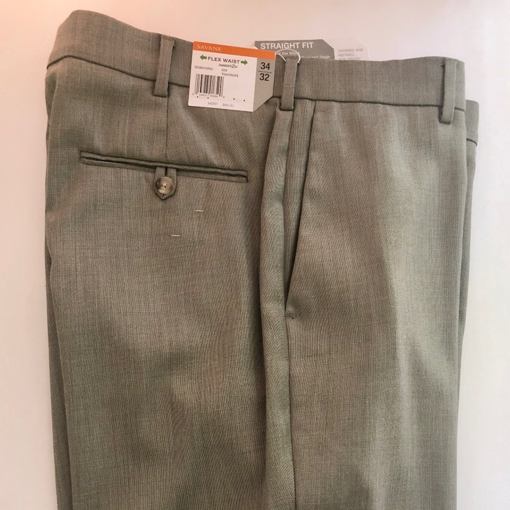 Grey Men's Dress Pants